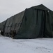 2nd LAAD Marines set up tents