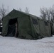 2nd LAAD Marines set up tents