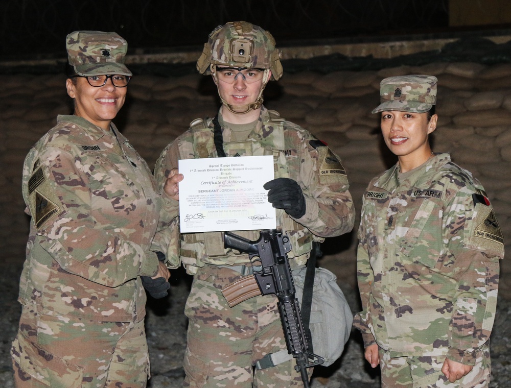 Special Troops Battalion Best Warrior Competition