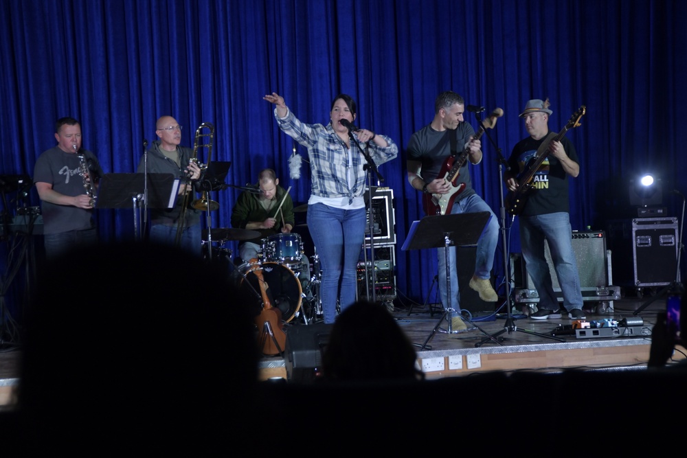 Grooving through the night with AFCENT Band