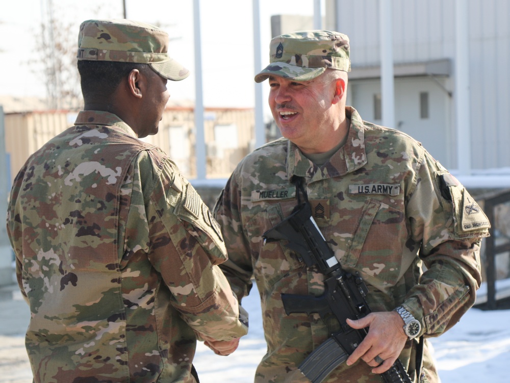 Master Sgt. Martin Mueller Promotion