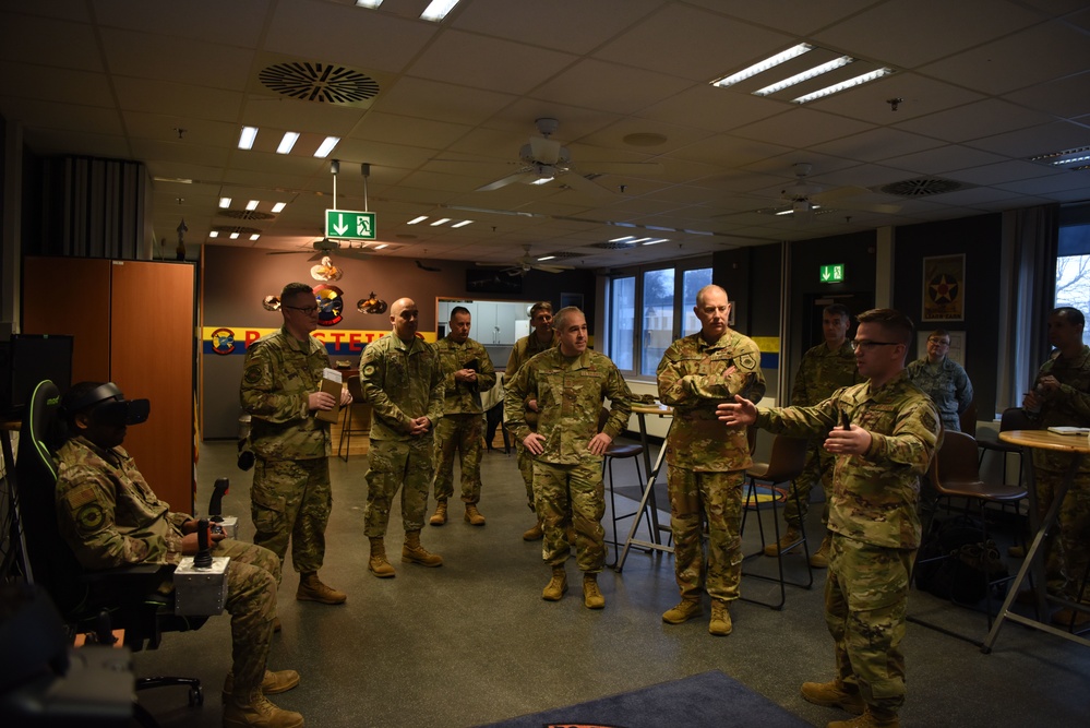 Major Gen. Gordy visits 521st AMOW