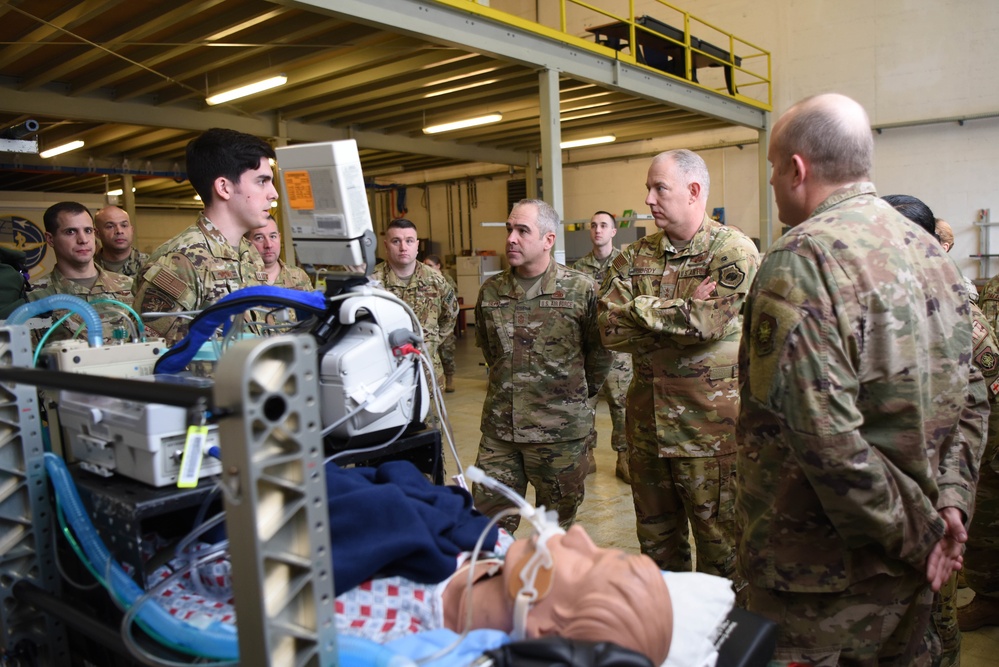 Major Gen. Gordy visits 521st AMOW