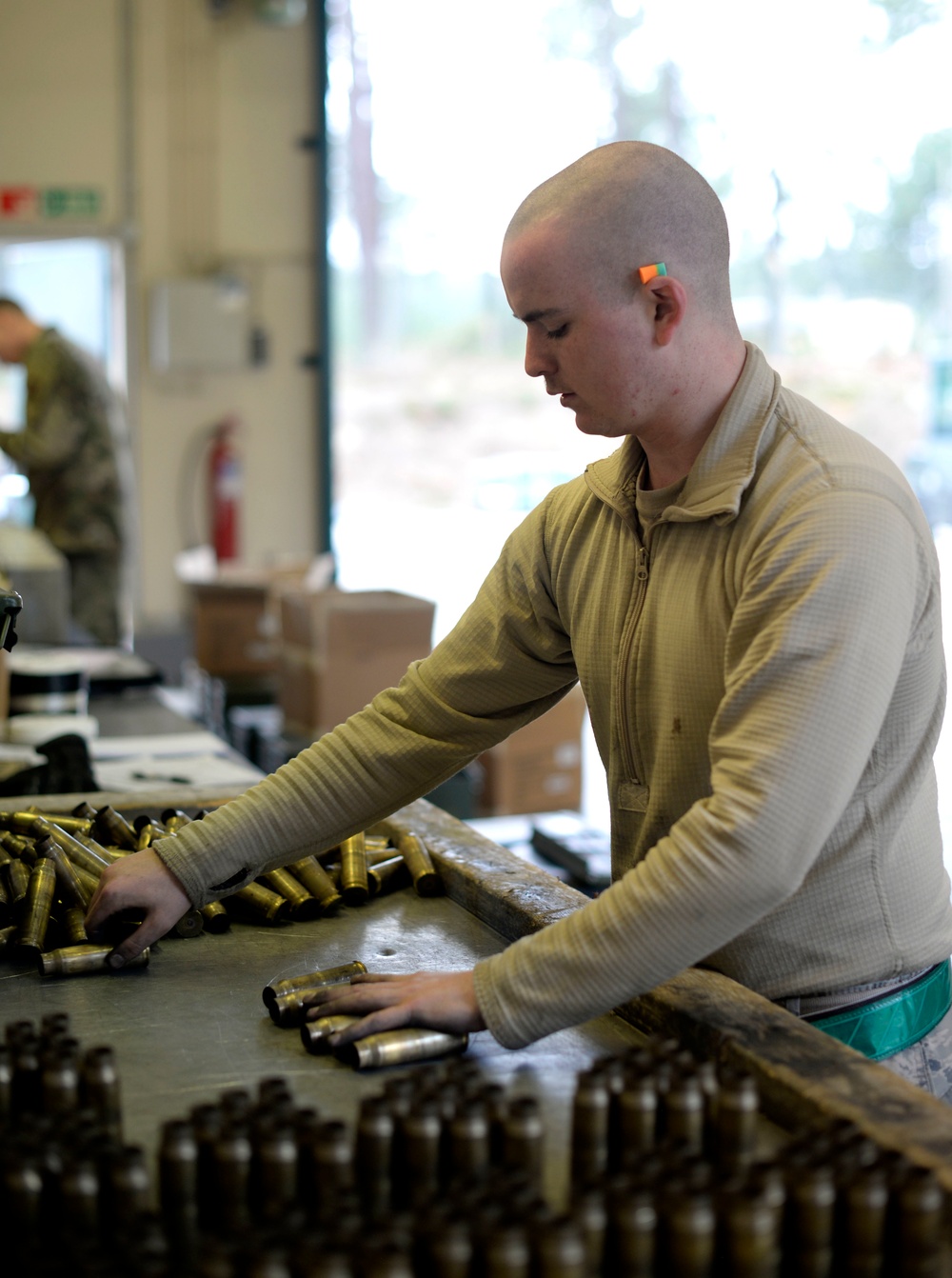 Spangdahlem munitions Airmen prepare F-16 armament during FTD Portugal 2020