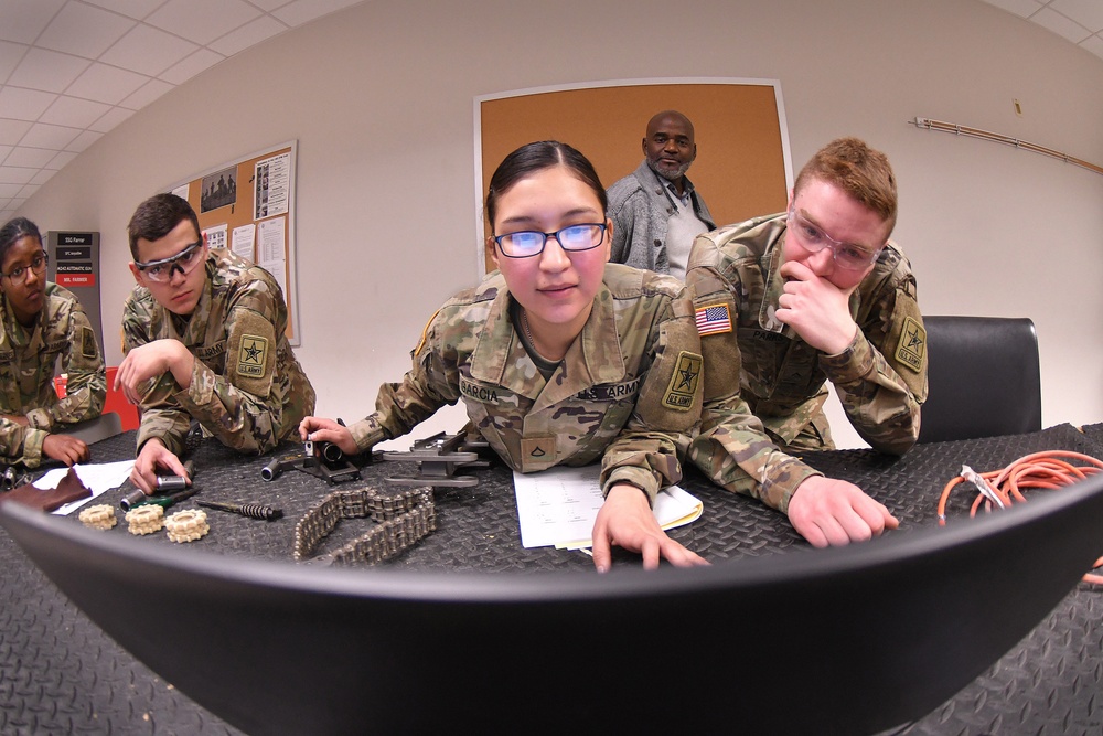 Train to maintain: Ordnance weapons repair course challenges students