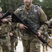 Warrant officer candidates ruck march for course requirement