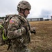 Warrant officer candidates ruck march for course requirement