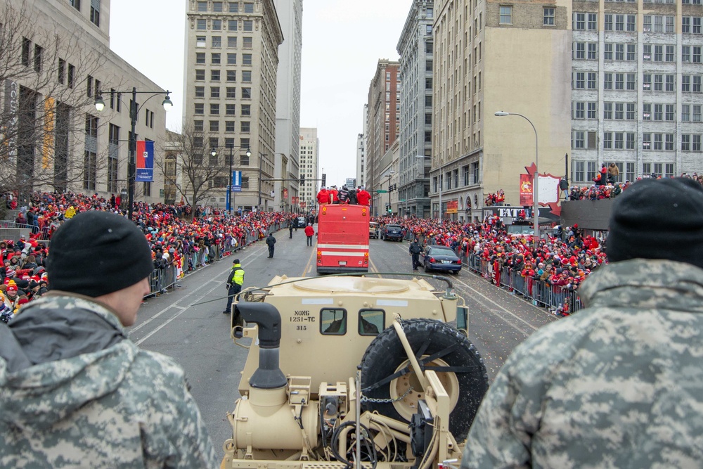 DVIDS - Images - Missouri Soldiers support Kansas City Chiefs