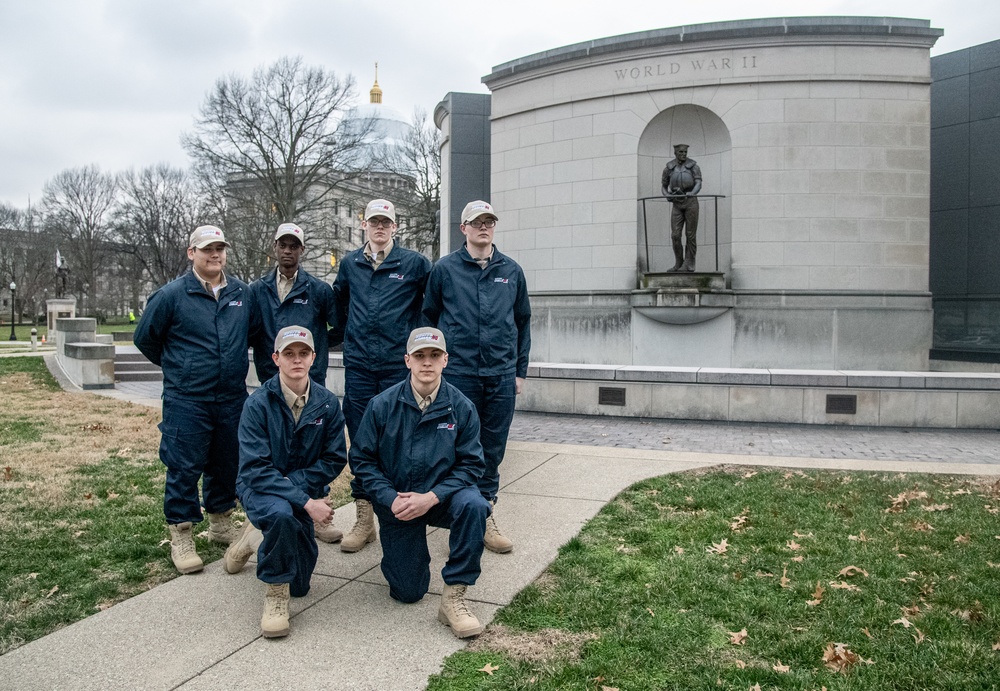 Mountaineer ChalleNGe Cadets Visit State Capitol