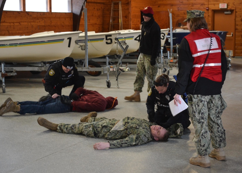 Naval Station Great Lakes Participates in Security Exercise