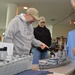 LEGO Ship models on display