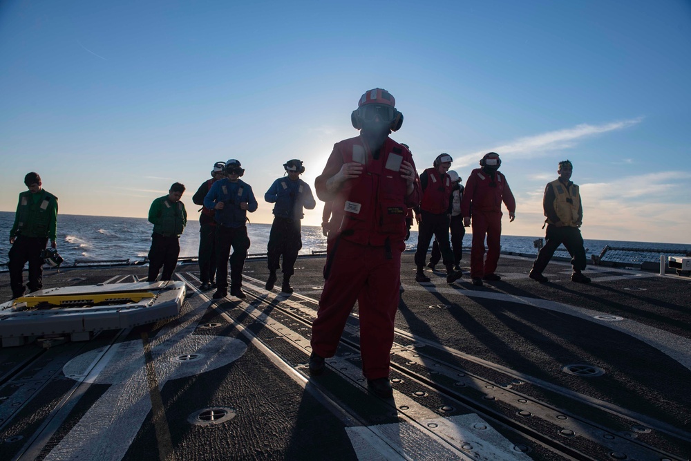 USS Princeton Conduct Foreign Object Debris Walkdown