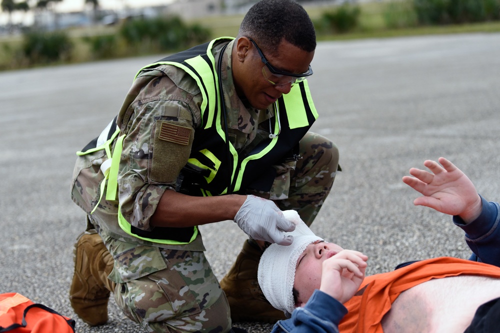 45th MDG holds Ready Eagle exercise