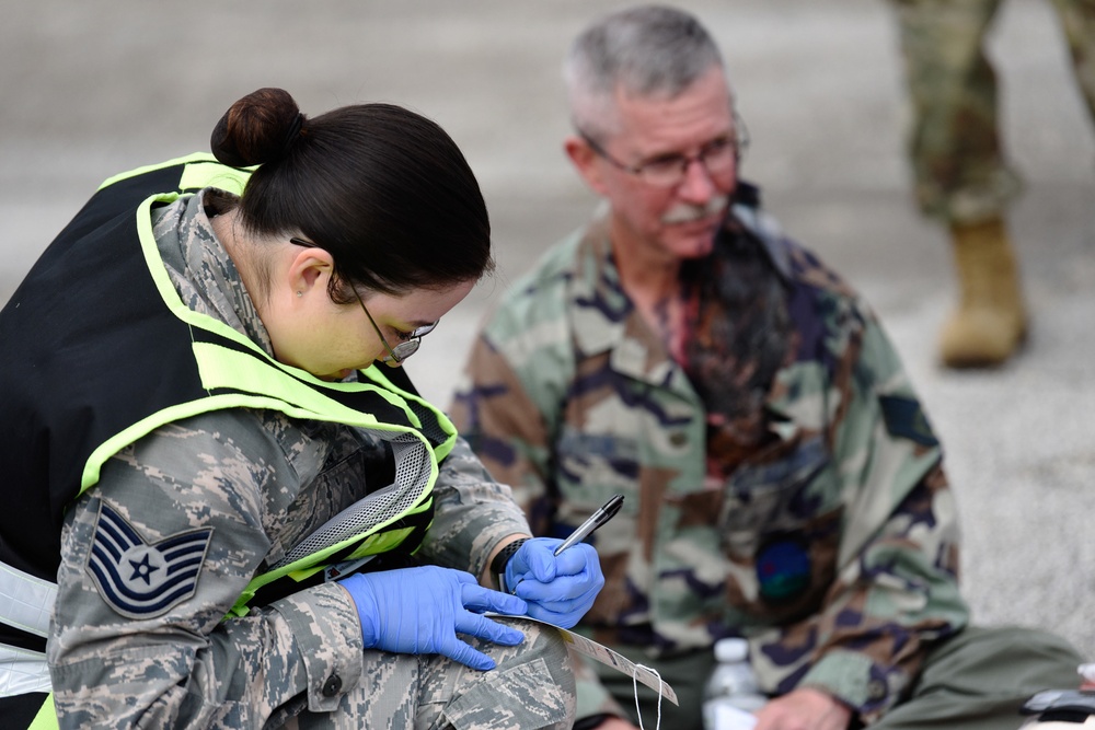 45th MDG holds Ready Eagle exercise