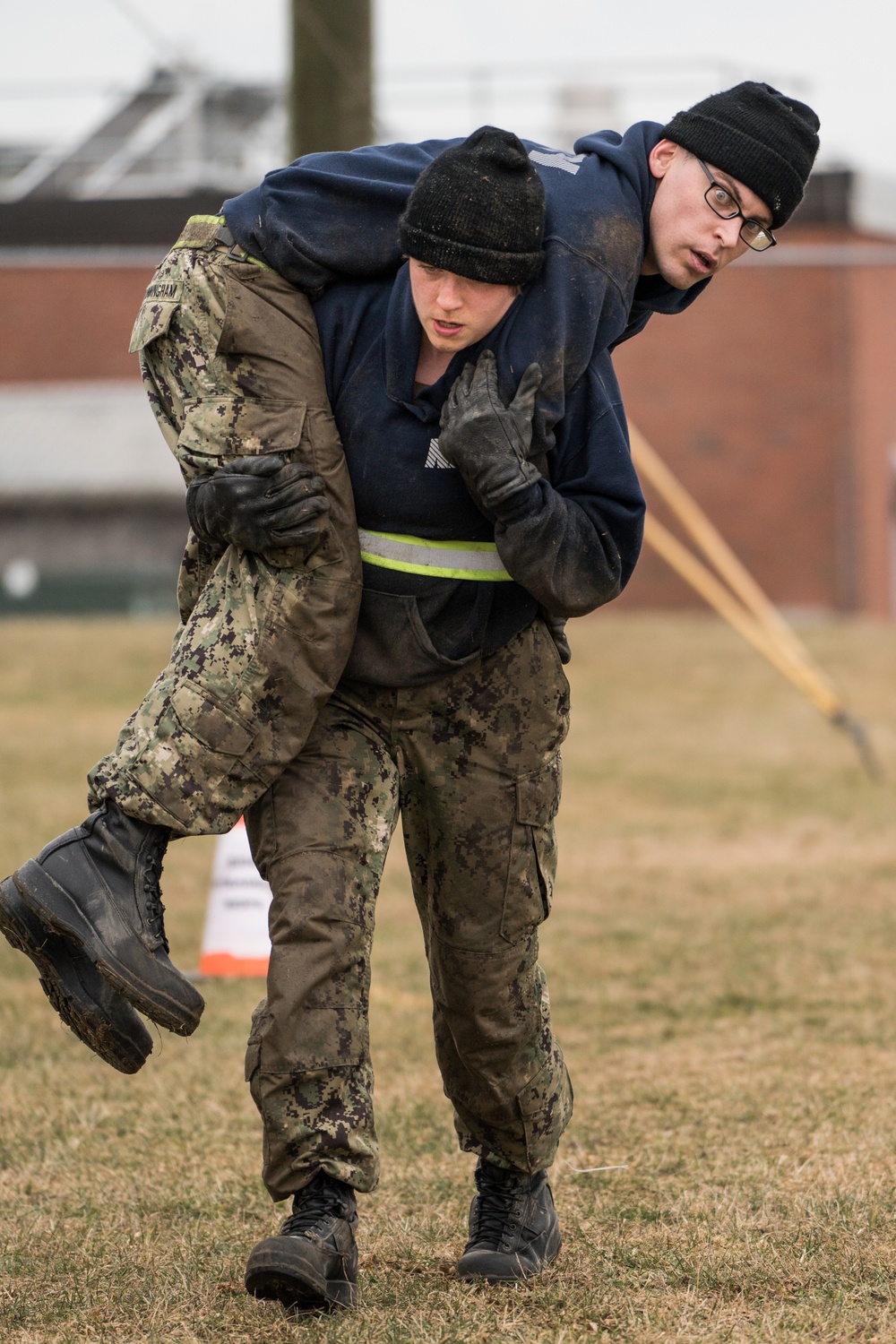 200205-N-TE695-0030 NEWPORT, R.I. (Feb. 5, 2020) -- Navy Officer Candidate School conducts battle station drills