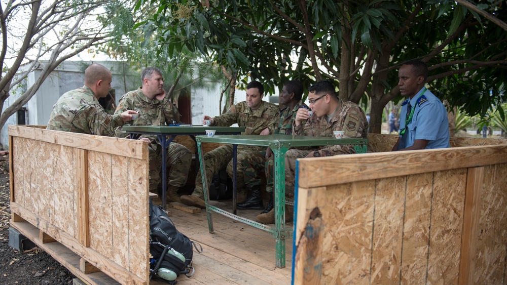 Airmen in Ethiopia