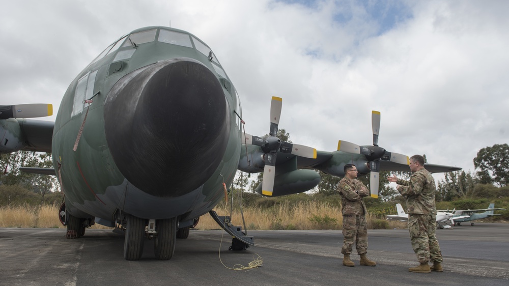 Airmen in Ethiopia