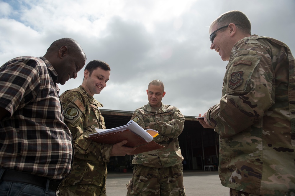 Airmen in Ethiopia