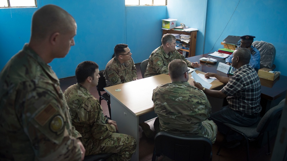 Airmen in Ethiopia