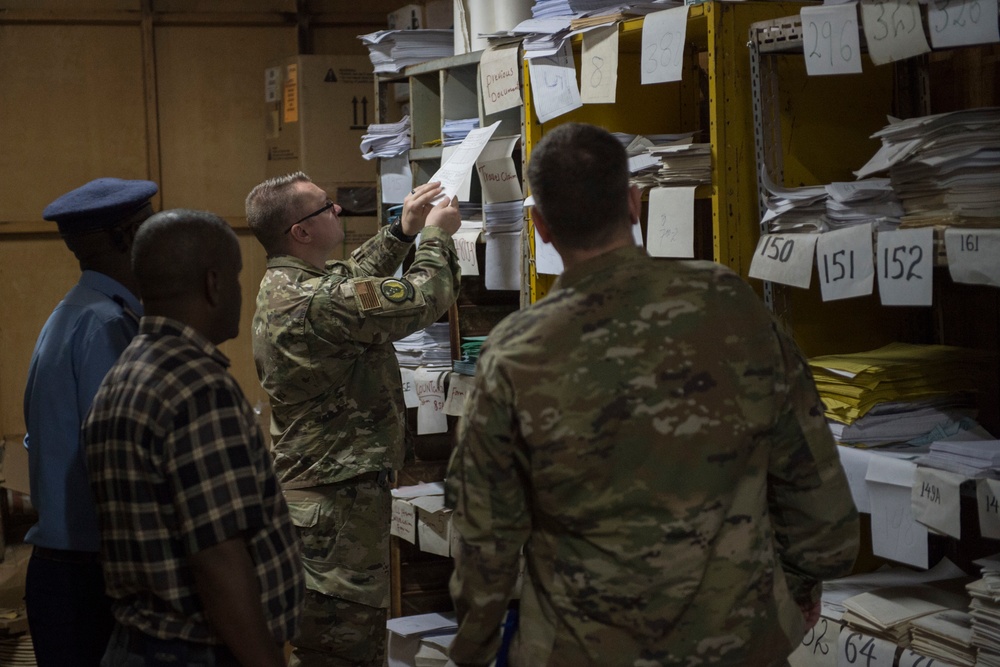 Airmen in Ethiopia