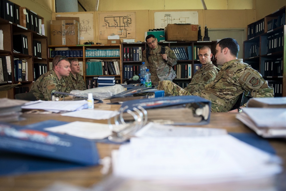 Airmen in Ethiopia