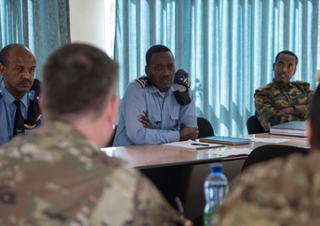 Airmen in Ethiopia