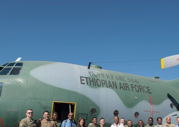 Airmen in Ethiopia
