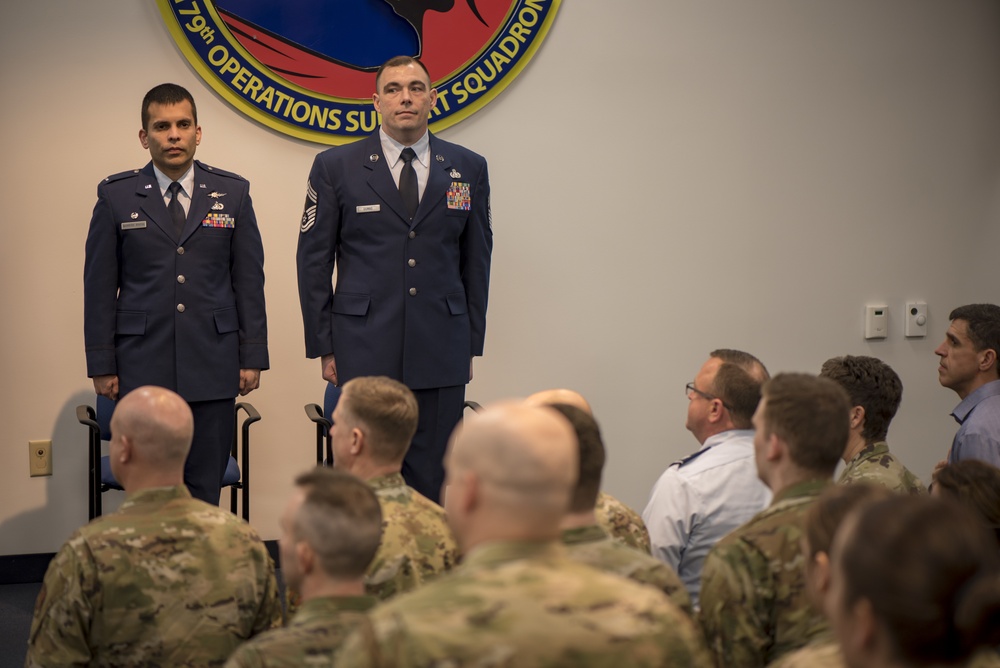 Chief Master Sgt. Michael Dumas Promotion Ceremony