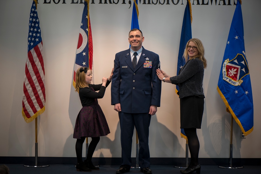 Chief Master Sgt. Michael Dumas Promotion Ceremony