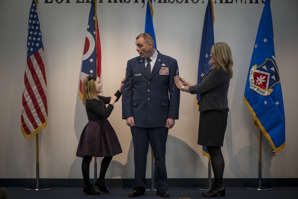 Chief Master Sgt. Michael Dumas Promotion Ceremony