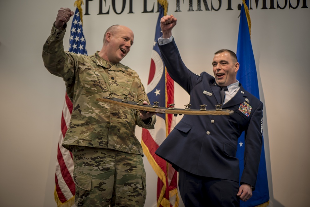 Chief Master Sgt. Michael Dumas Promotion Ceremony