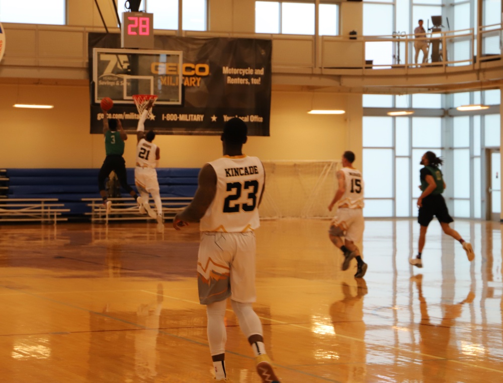 Career Counselor Shines for Basketball Team