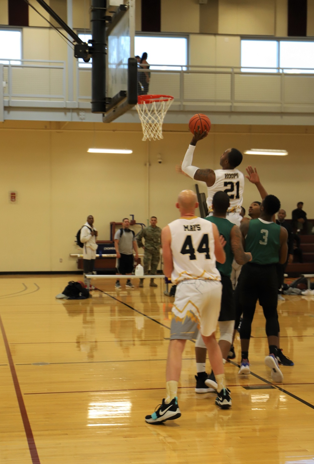Career Counselor Shines on Basketball Team