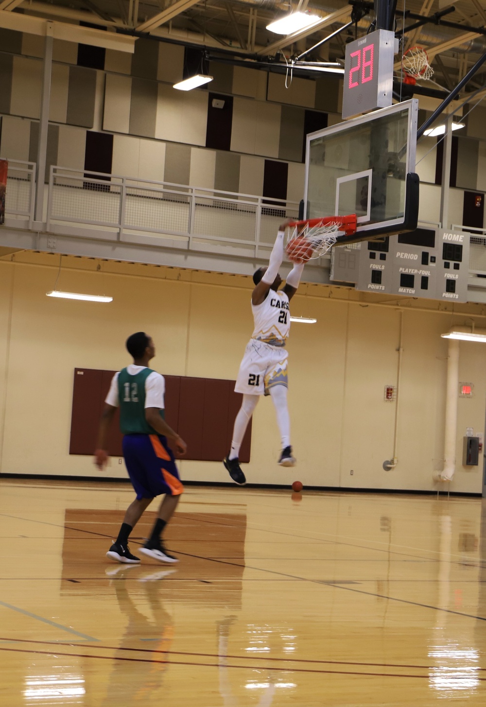 Career Counselor Shines on Basketball Team