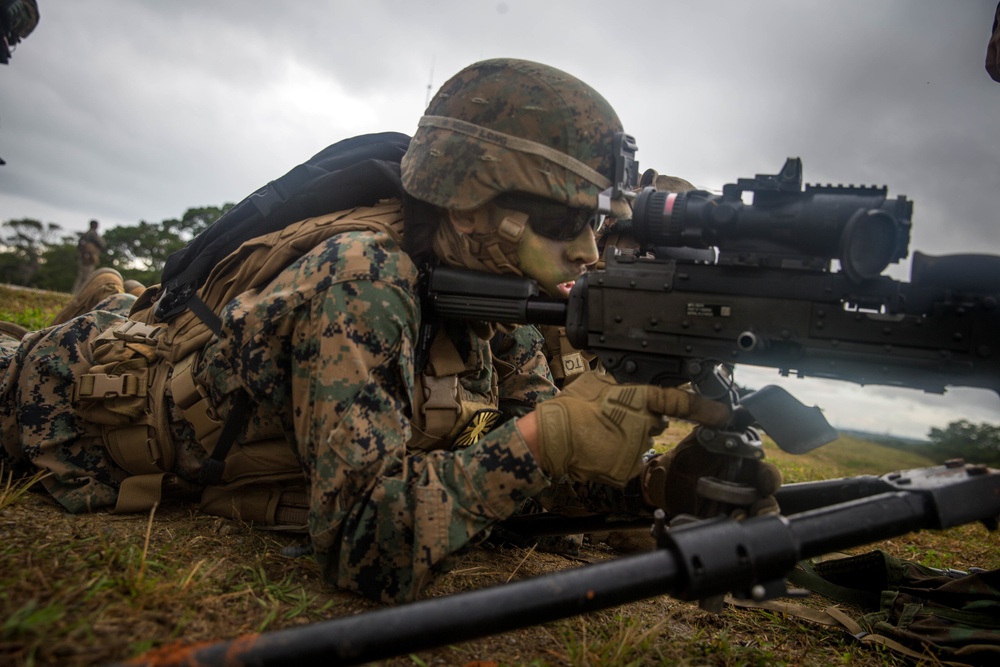 3rd Marine Division sends rounds down range