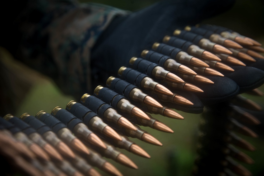 3rd Marine Division sends rounds down range