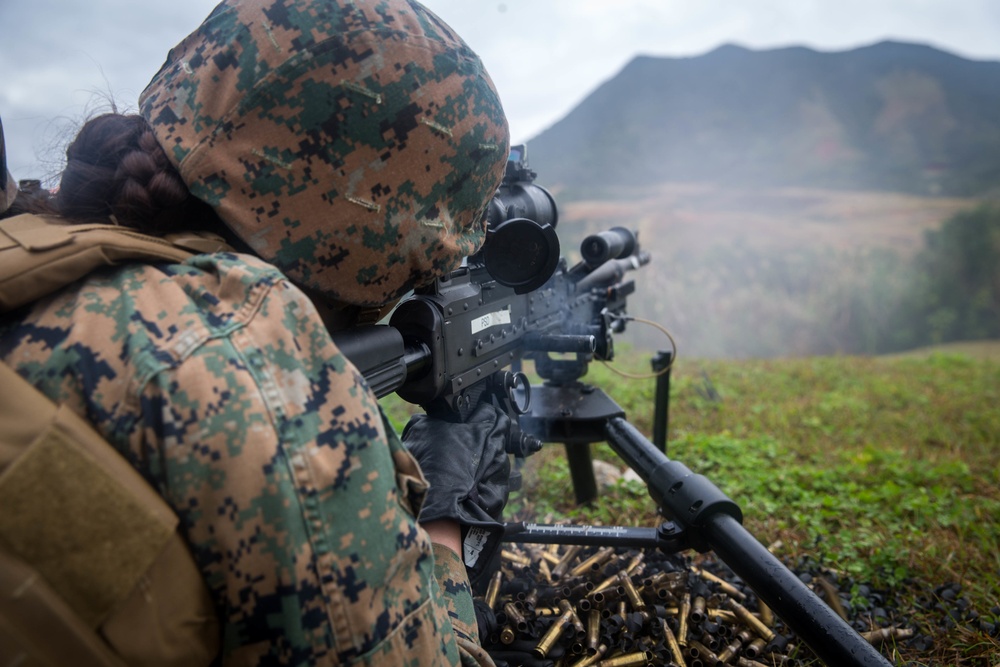 3rd Marine Division sends rounds down range