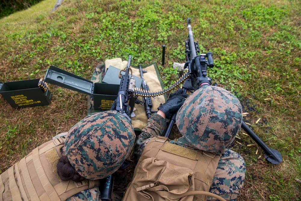 3rd Marine Division sends rounds down range