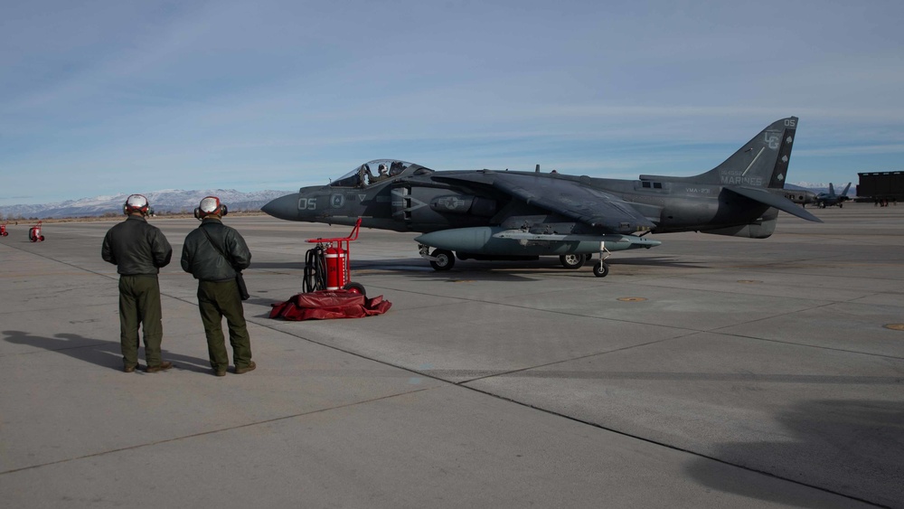 VMA-231 Post Flight Maintenance NAS Fallon