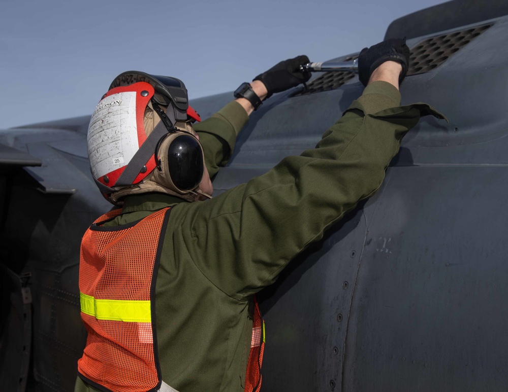 VMA-231 Post Flight Maintenance NAS Fallon