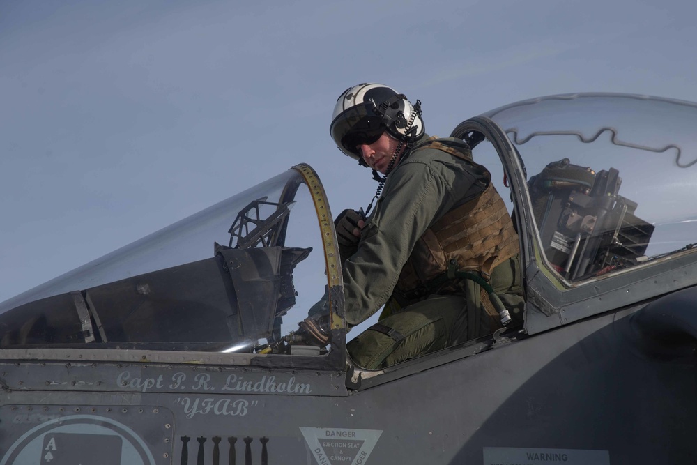 VMA-231 Post Flight Maintenance NAS Fallon
