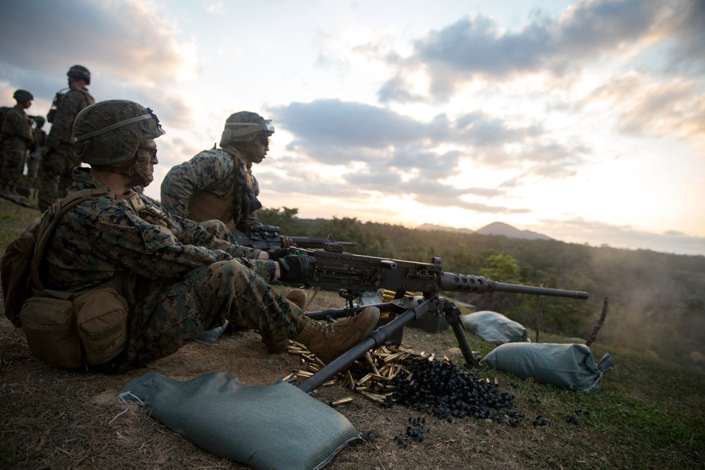 3rd Marine Division sends rounds down range