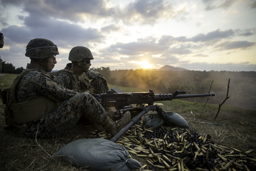 3rd Marine Division sends rounds down range