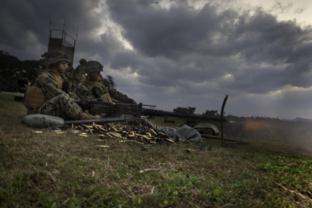 3rd Marine Division sends rounds down range