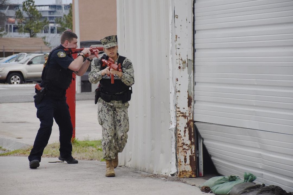 Naval Support Activity Hampton Roads participates in Citadel Shield-Solid Curtain 2020 Exercise