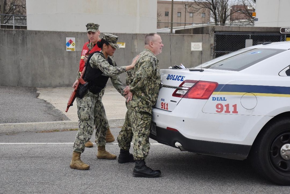 Naval Support Activity Hampton Roads participates in Citadel Shield-Solid Curtain 2020 Exercise