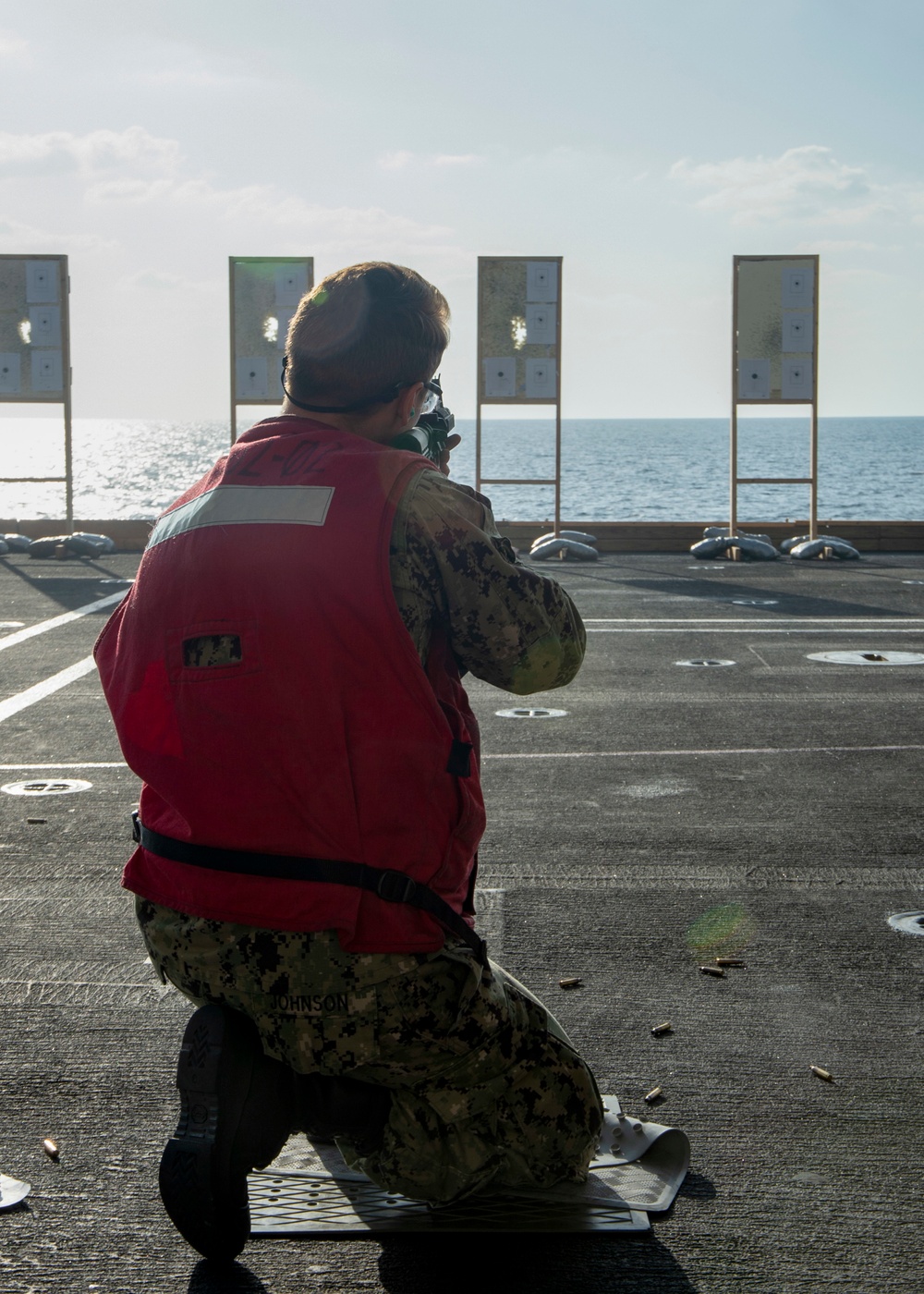 USS Harry S. Truman (CVN 75) transits the Arabian Sea
