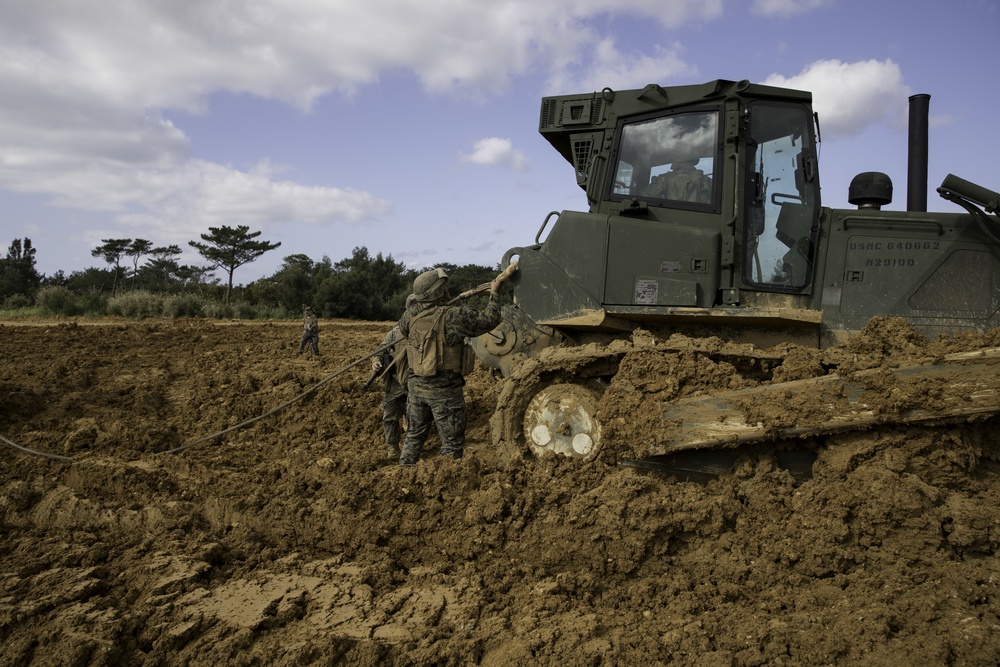 Tear Down to Build Up | U.S. Marines with 9th ESB conduct heavy equipment field exercise