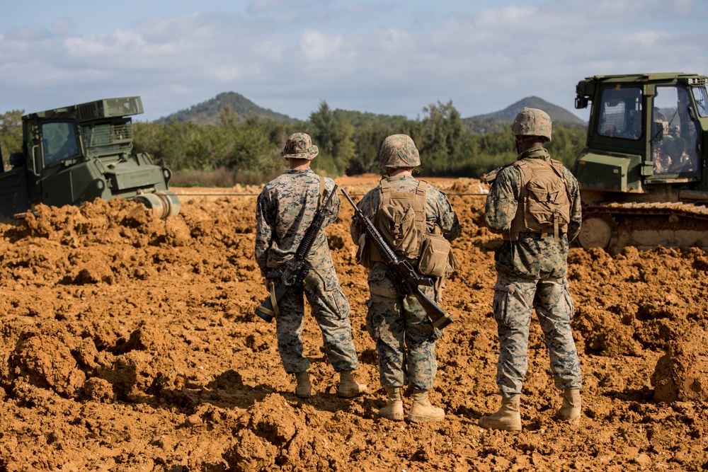 Tear Down to Build Up | U.S. Marines with 9th ESB conduct heavy equipment field exercise