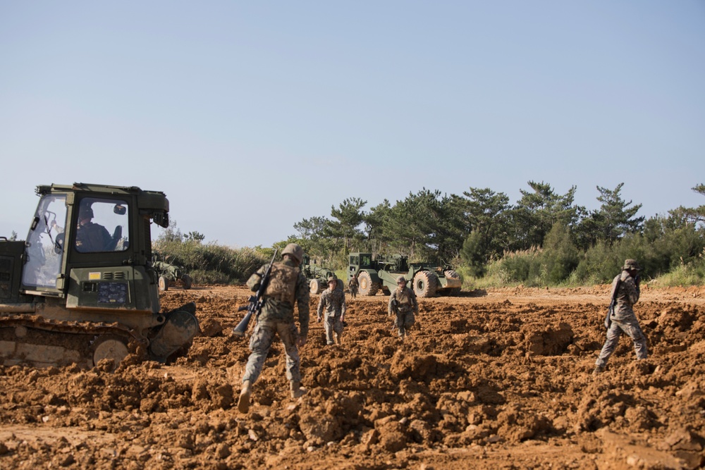 Tear Down to Build Up | U.S. Marines with 9th ESB conduct heavy equipment field exercise